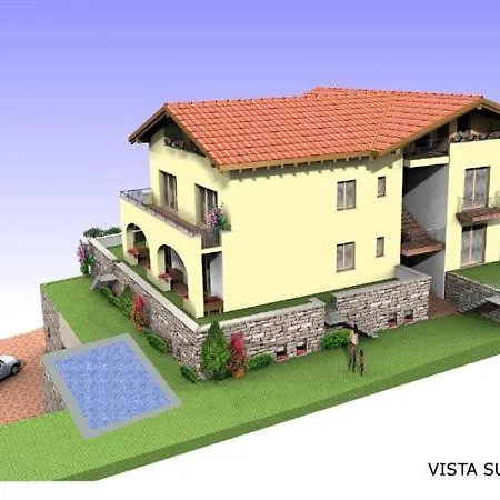 Sleeps 6 Pool Air Con Διαμέρισμα Domaso